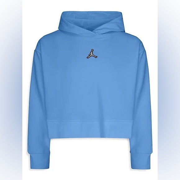 Women’s Jordon blue cropped sweatshirt size XS - Picture 1 of 3